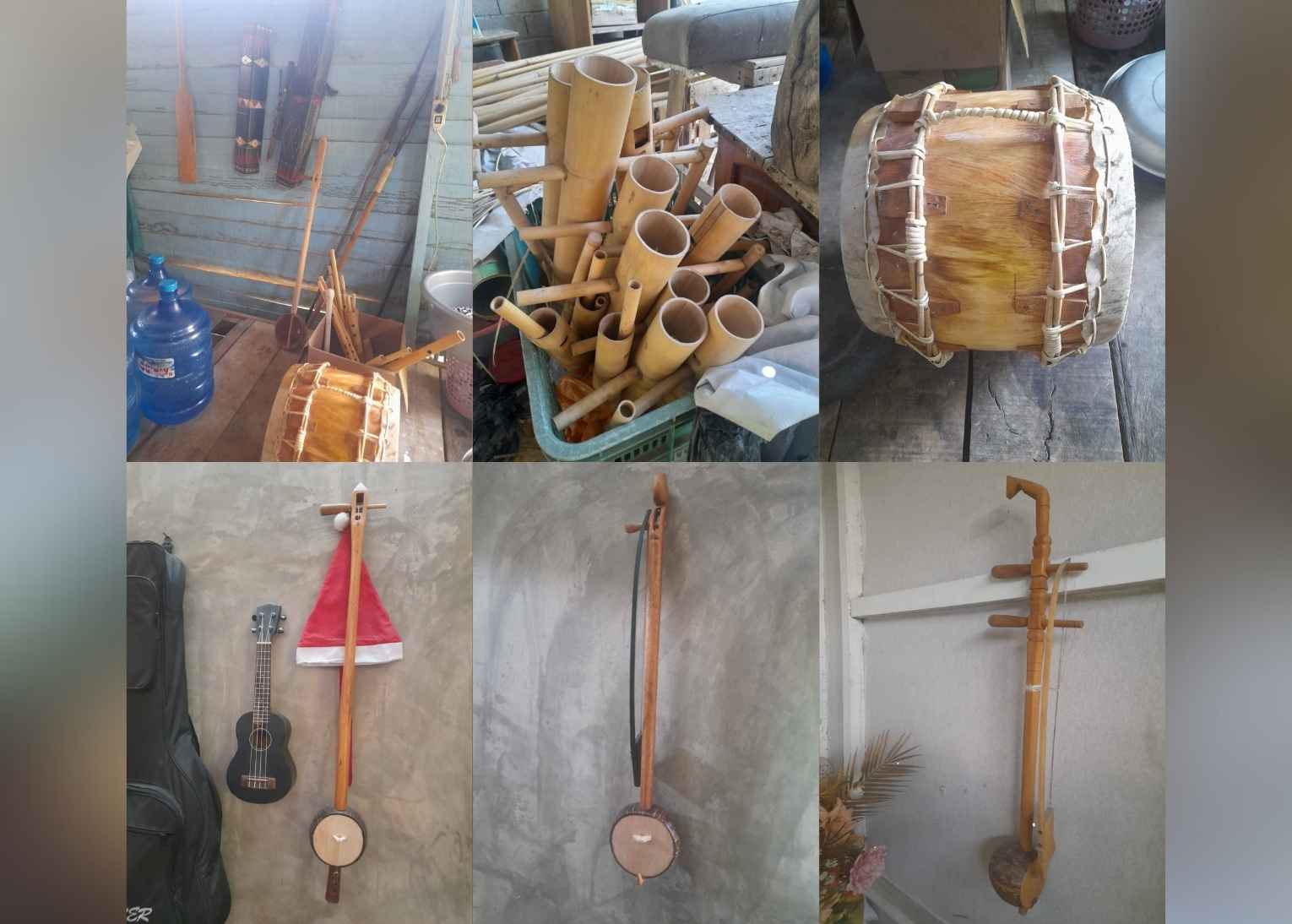 Karya Alat Musik Tradisional Mori Buatan Yahim Alat musik tradisional Mori buatan Yahim R. Montiley di Sigi