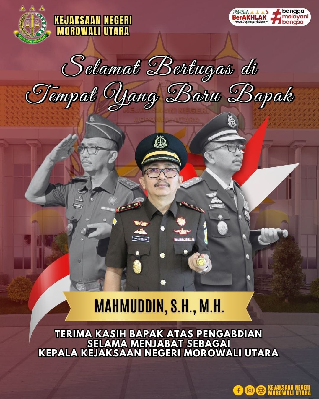 Ketua DPRD Morut Pimpin RDP Bahas Kompensasi Nelayan Matube-Tokonanaka Mahmuddin S.H., M.H. Kepala Kejaksaan Negeri Morowali Utara saat memimpin konferensi pers pengungkapan perkara korupsi