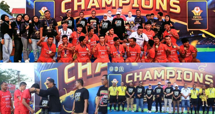 Open Turnamen Askab PSSI Morowali Utara Berakhir Sukses, Final Jadi Puncak Kemeriahan